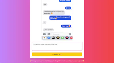 Roast My Chat gallery image