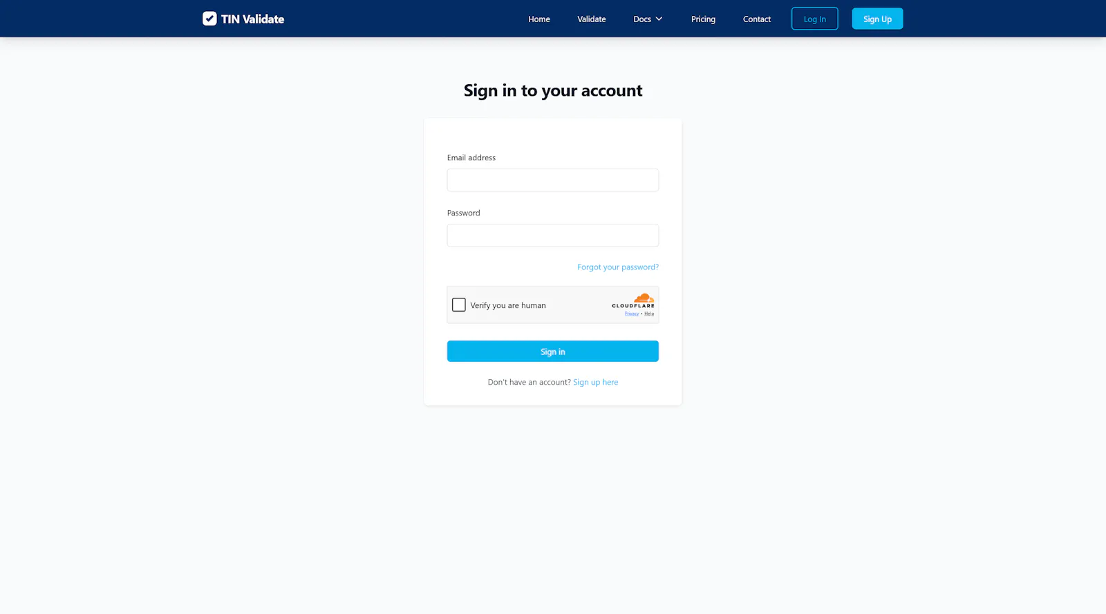 TIN Validate screenshot 4