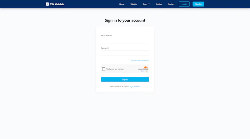 TIN Validate screenshot 4