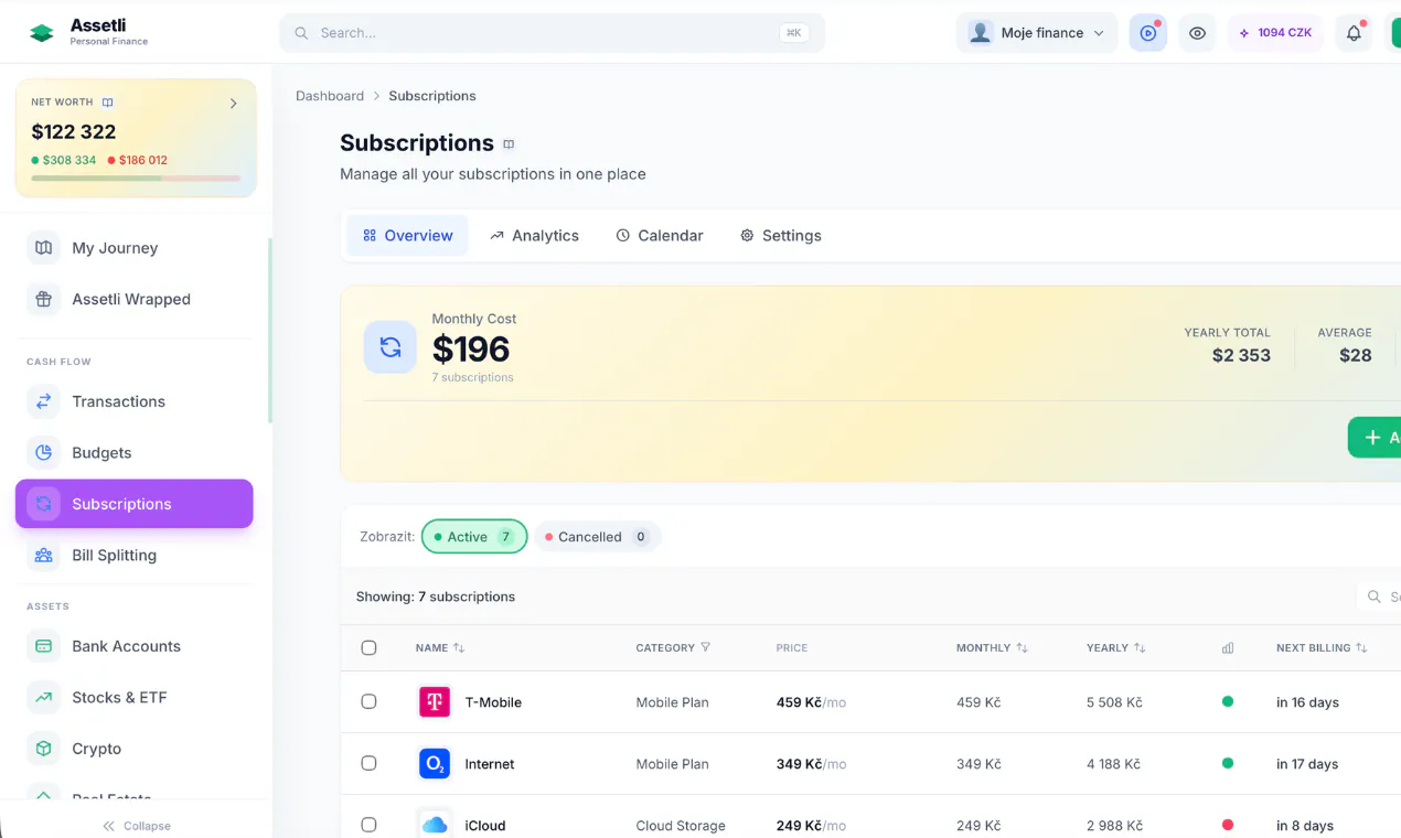 Assetli.app screenshot 5