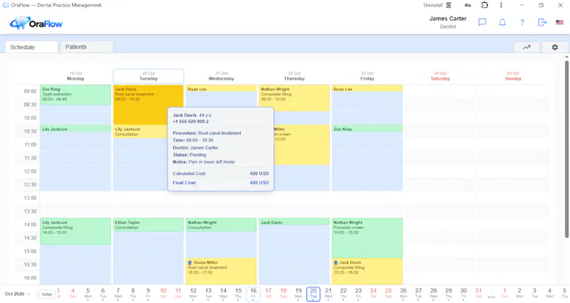 OraFlow screenshot 3