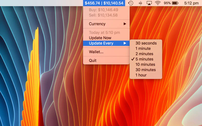 Bitcoin Bar Image
