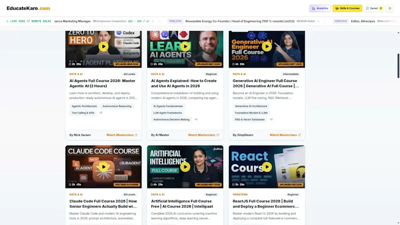 EducateKaro screenshot 1 (video preview)