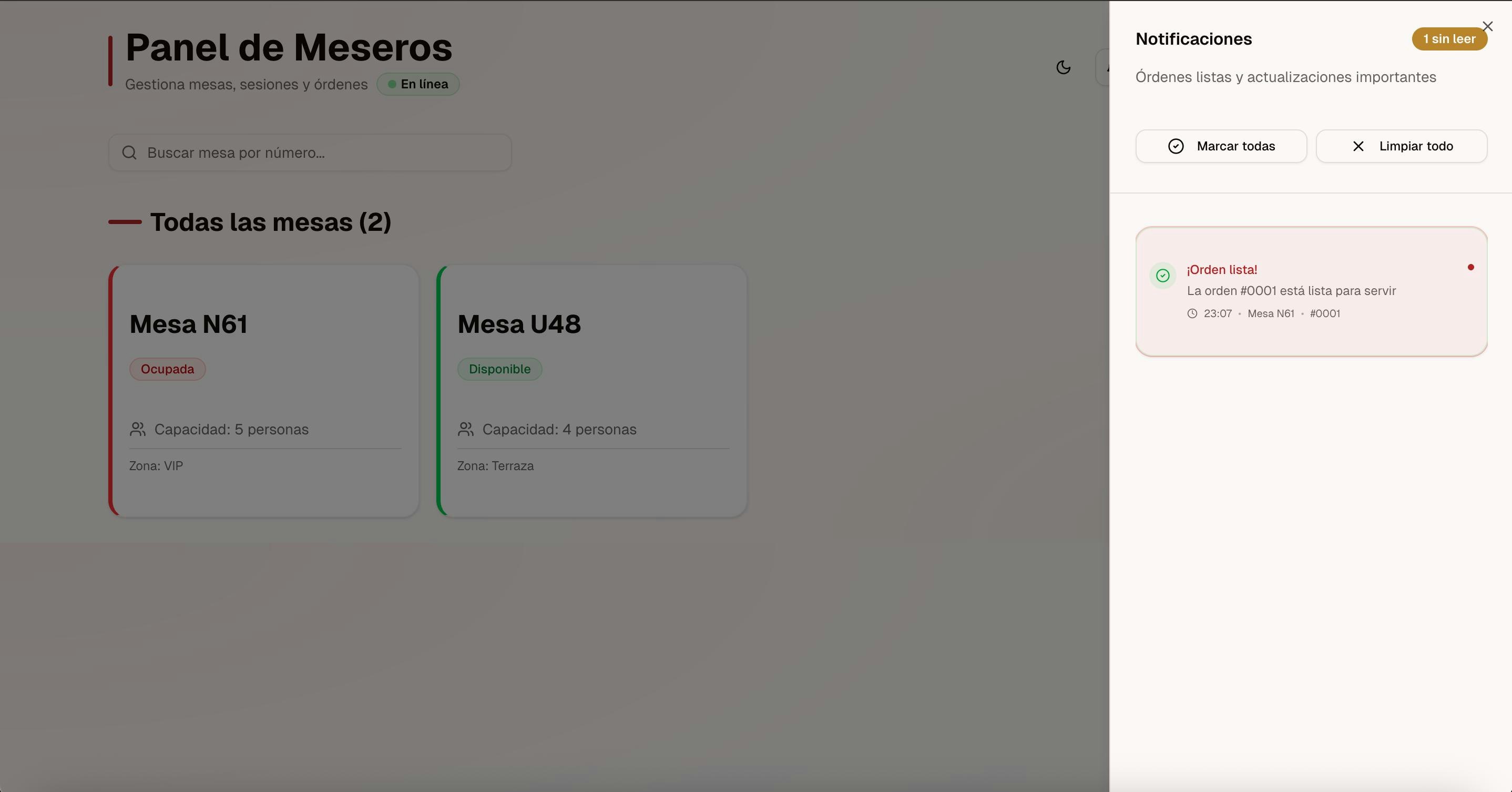 RestauranTop - Main product screenshot demonstrating key features and user interface