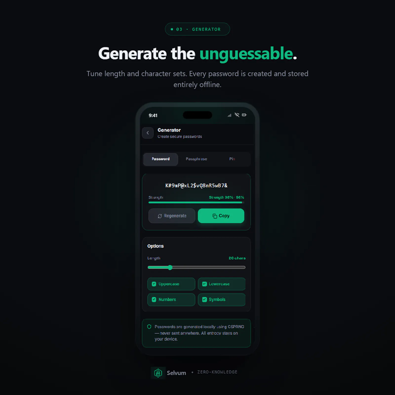 Selvum screenshot 5