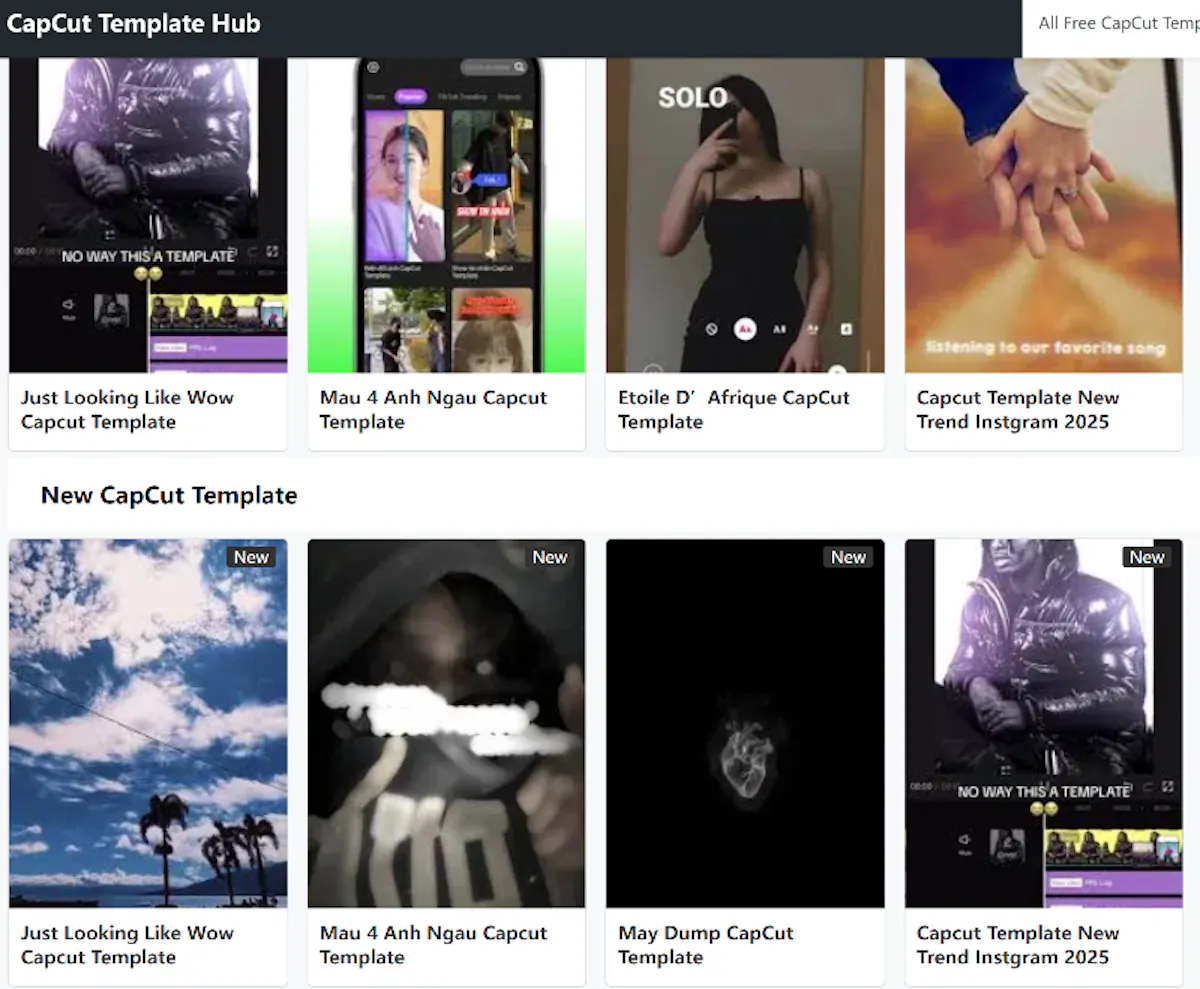 CapCut Template Hub