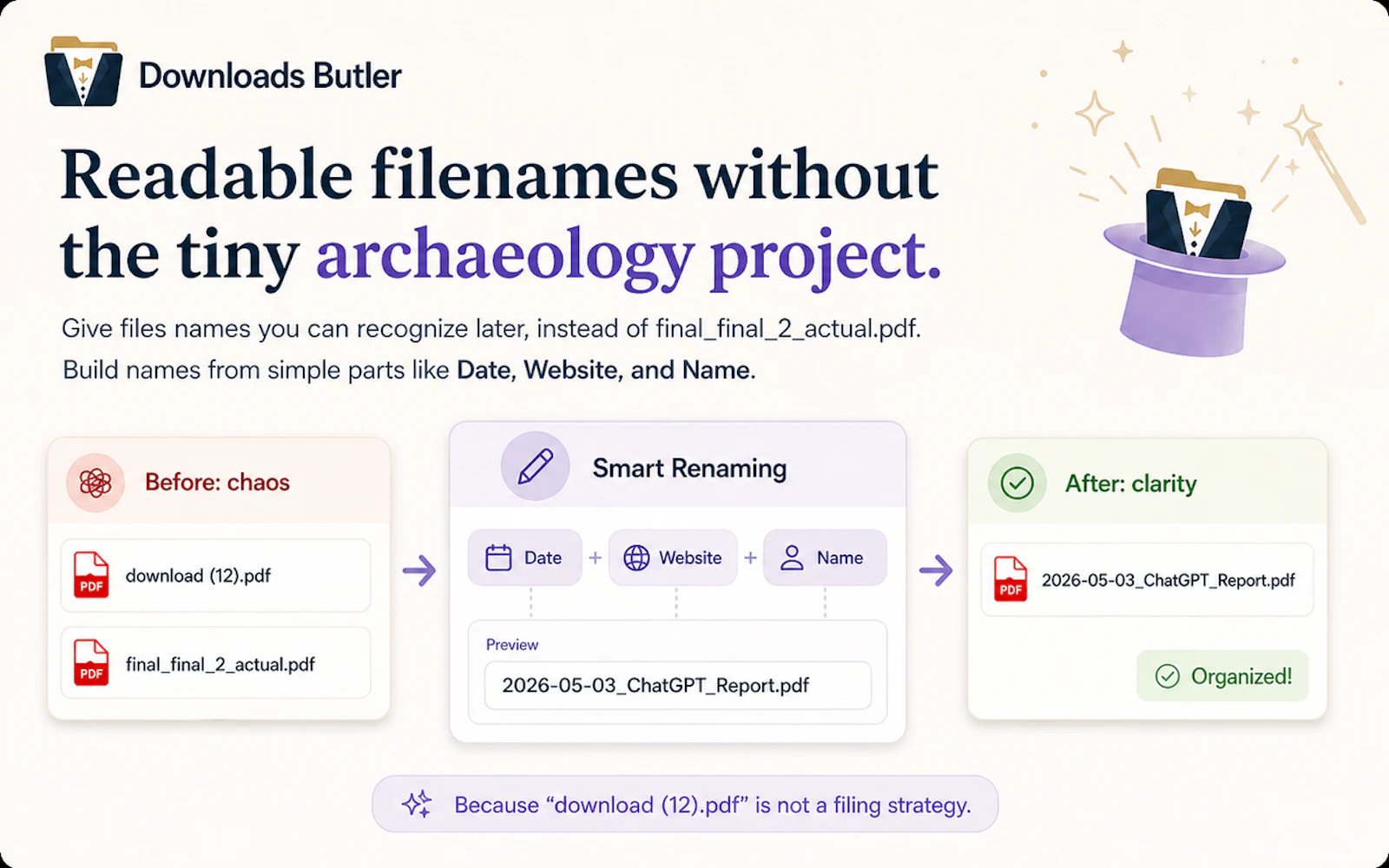 Downloads Butler screenshot 7