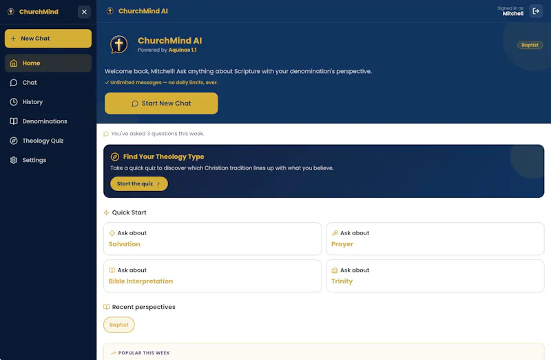 Churchmind Ai screenshot 2