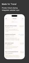 ITNRY serious travel planning app. gallery image
