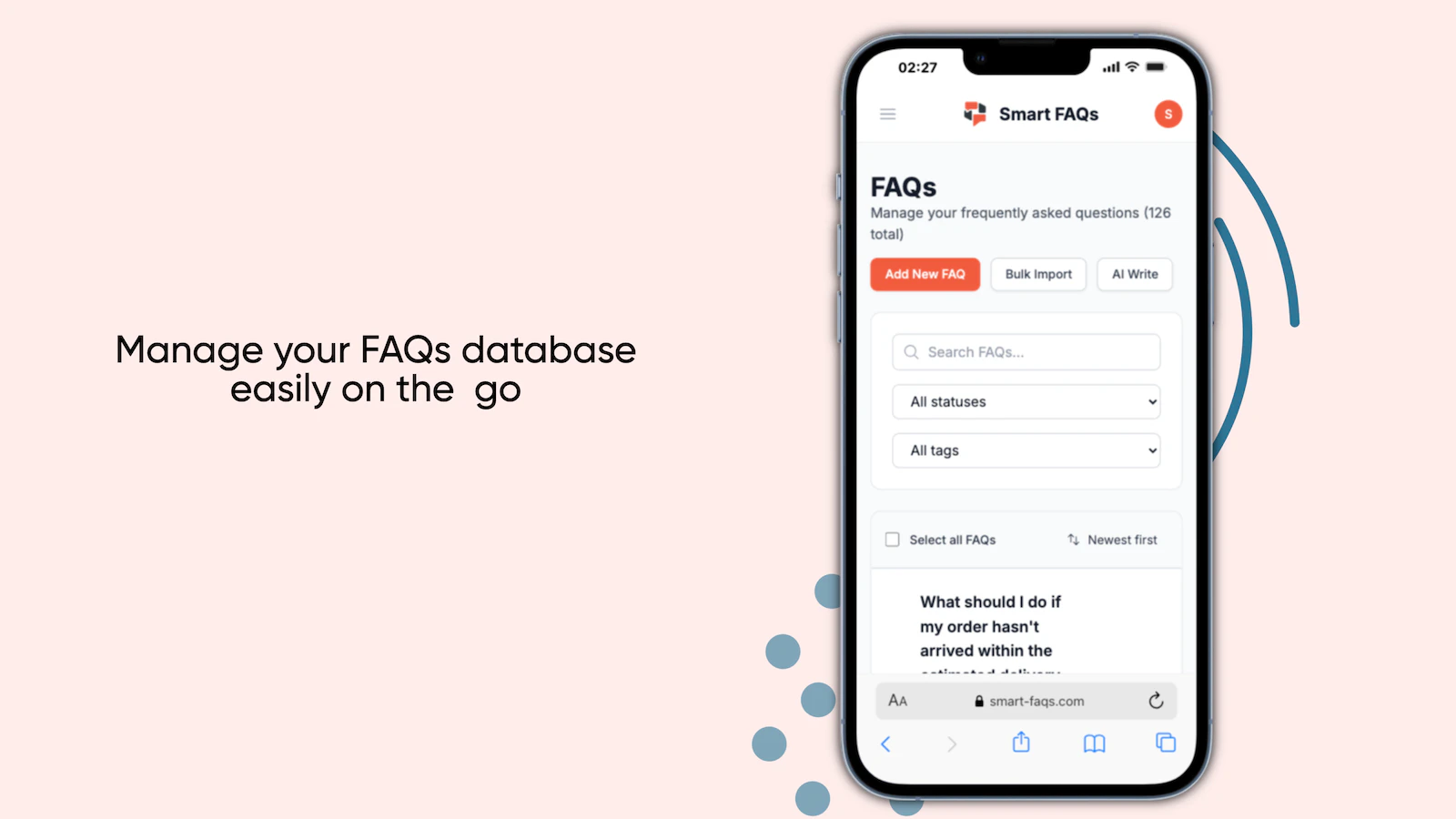 Smart FAQs screenshot 8