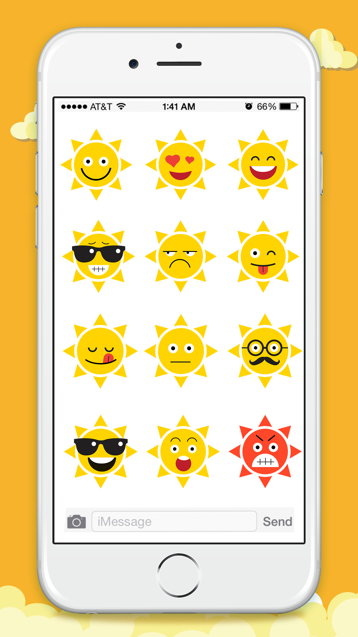 Animated Weather Stickers for iMessage gallery image