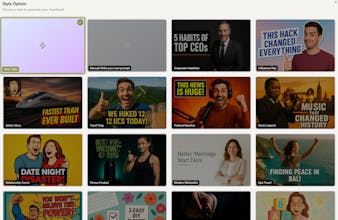 AI Thumbnail Online gallery image