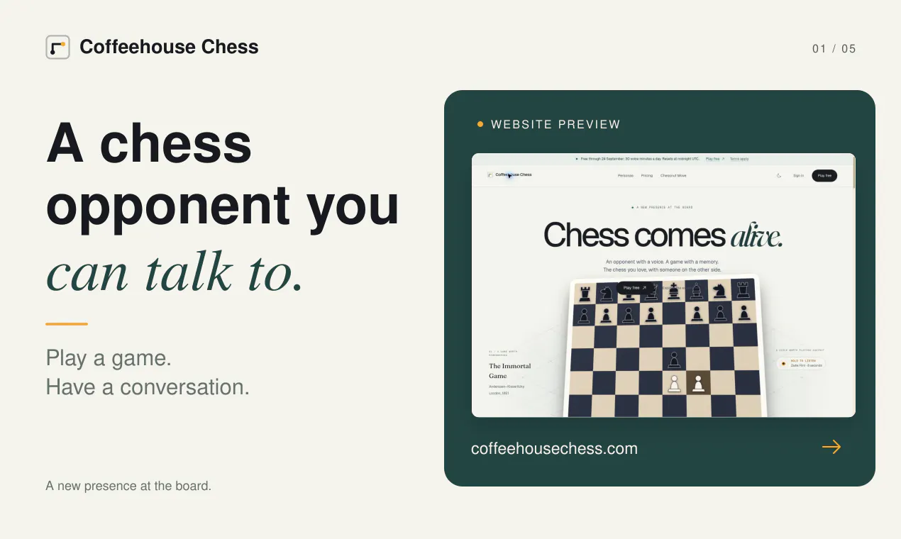 Coffeehouse Chess gallery image