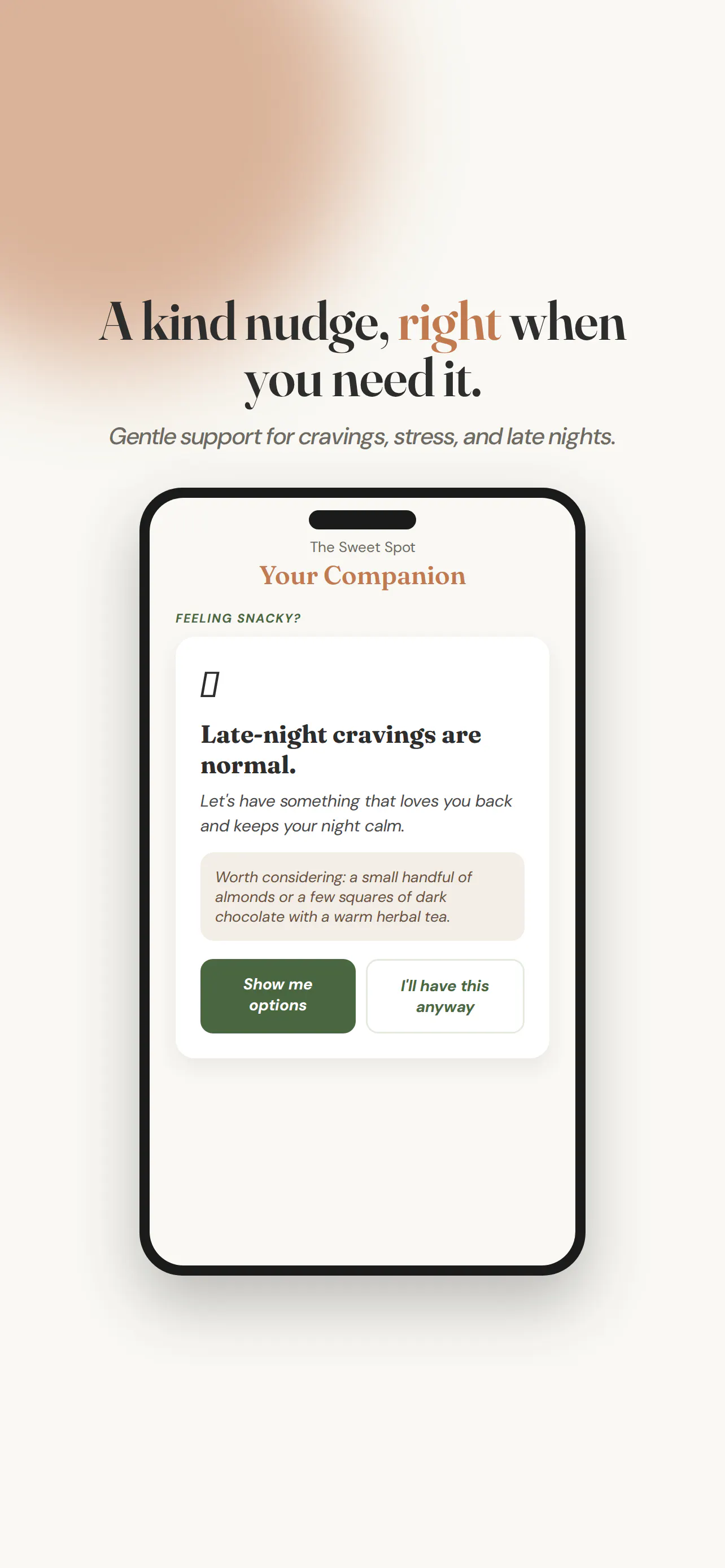 Decode sugar cravings with sweetspotapp  gallery image