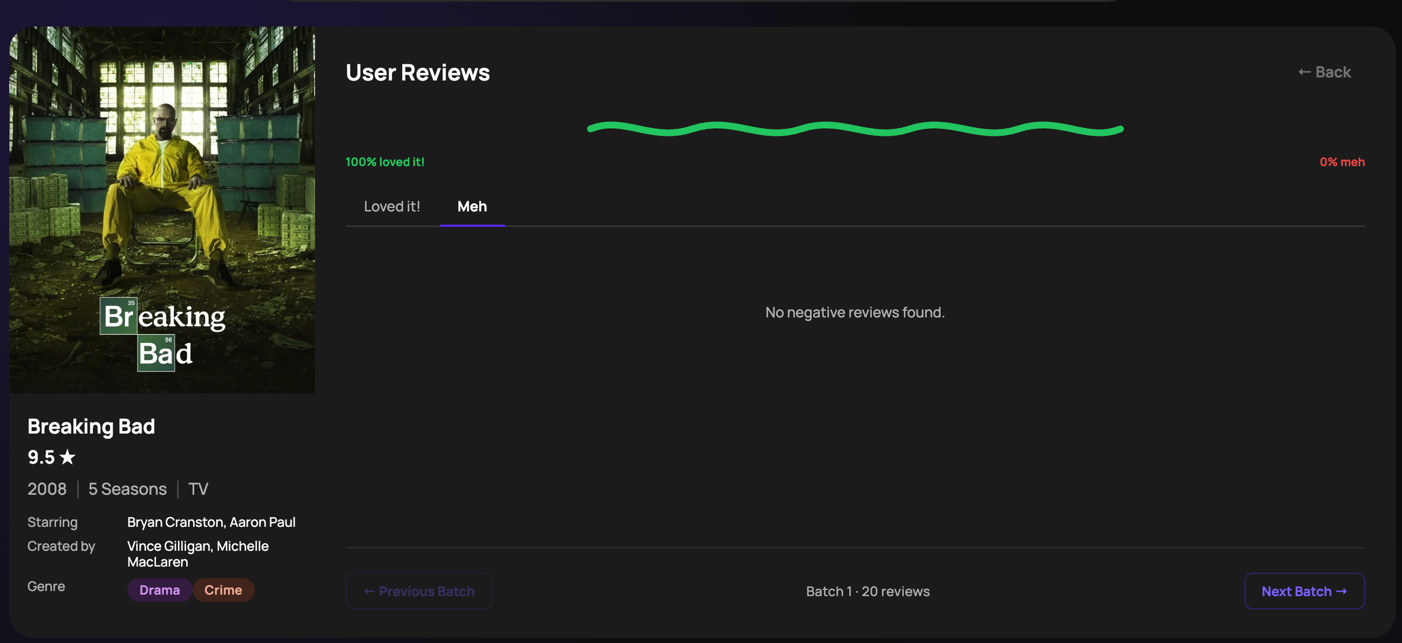 RevApp - Screenshot 3 showing product features and functionality