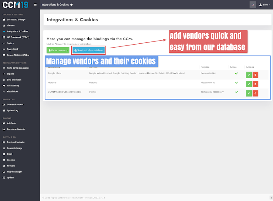 CCM19 – Cookie Consent Manager gallery image