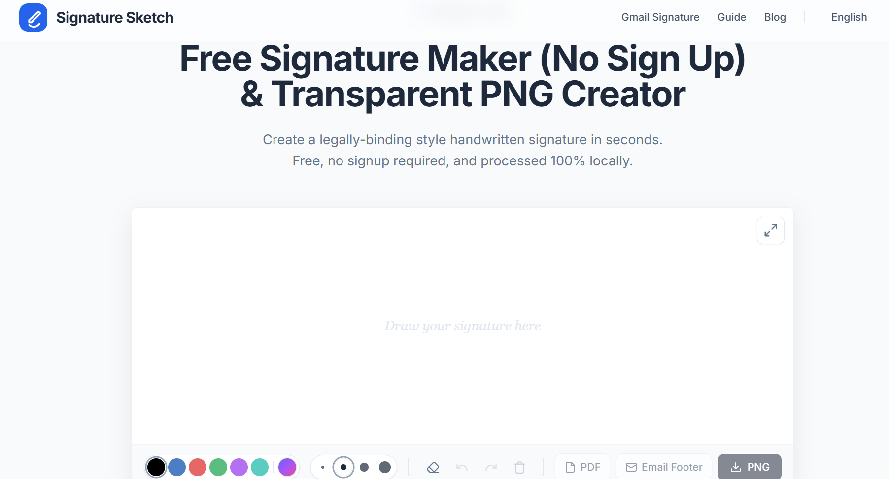 Signature Sketch gallery image