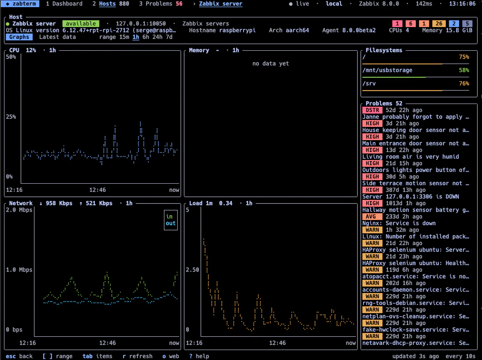 zabterm screenshot 2