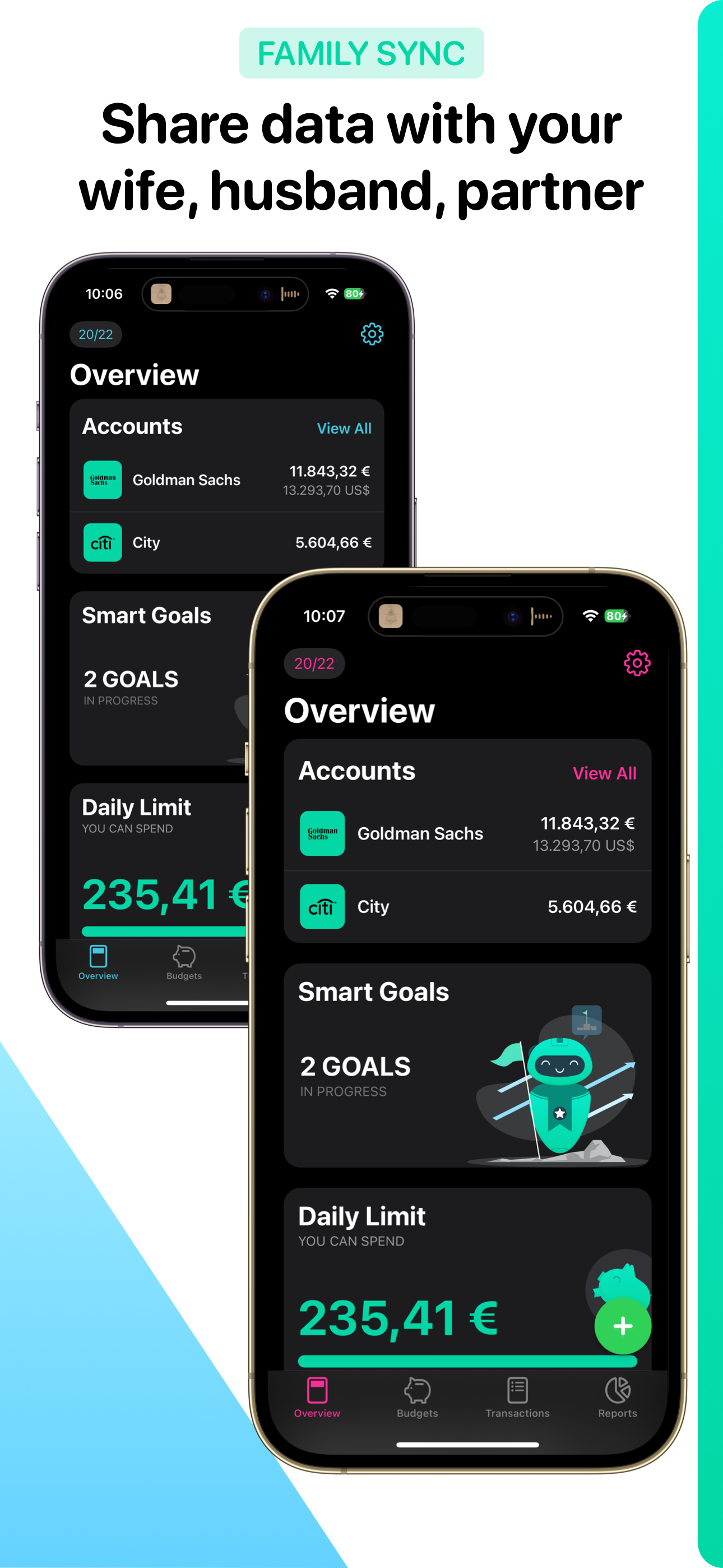 Media Perkongsian Keluarga Ditambah ke MoneyCoach - Kongsi dan segerakkan data anda dengan isteri, suami dan rakan kongsi anda 2