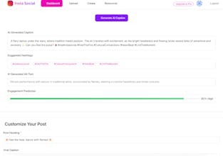 Instasocial- regional social stories gallery image