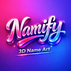 Namify – AI 3D Name Art Creator logo