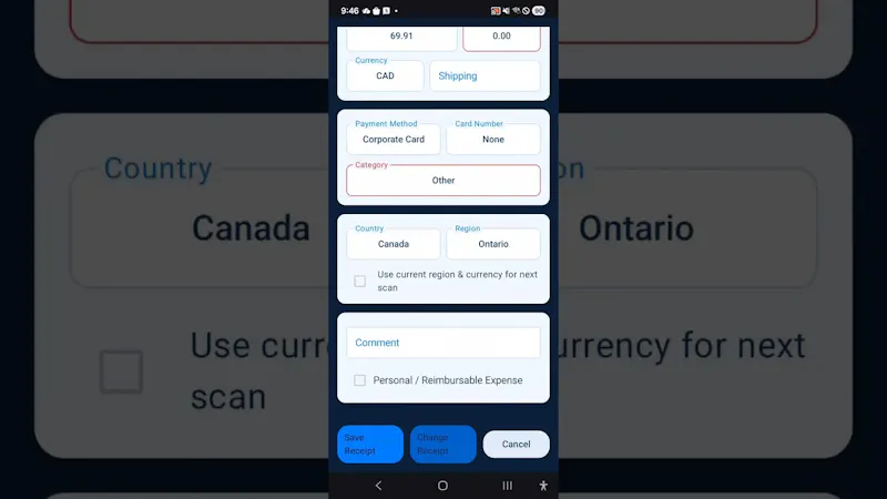Scan Pro Receipts screenshot 1 (video preview)