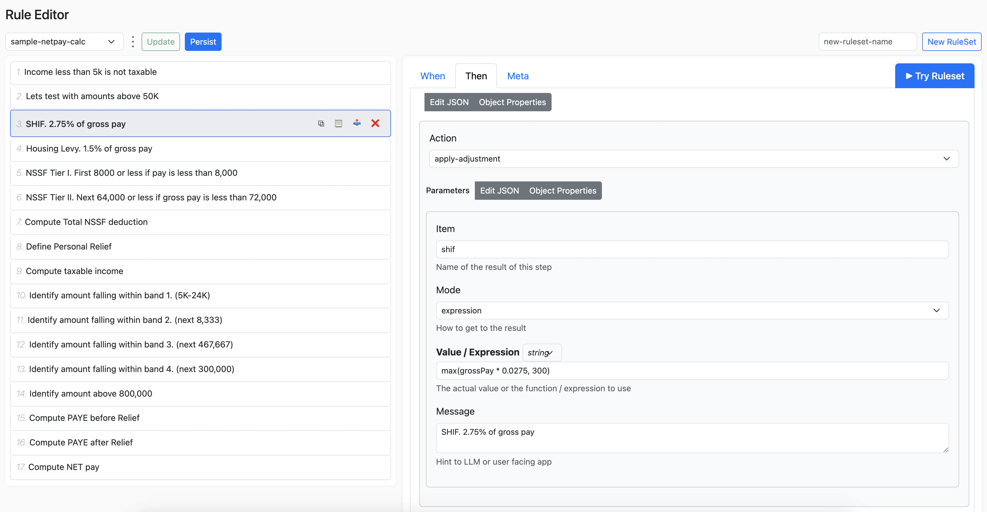 Product Logic As A Service screenshot 2