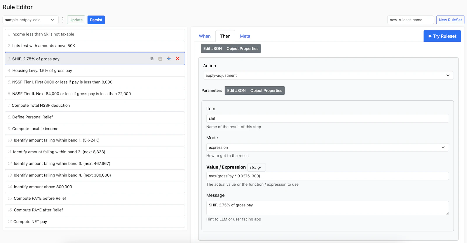 Product Logic As A Service screenshot 2