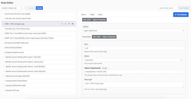 Product Logic As A Service screenshot 2