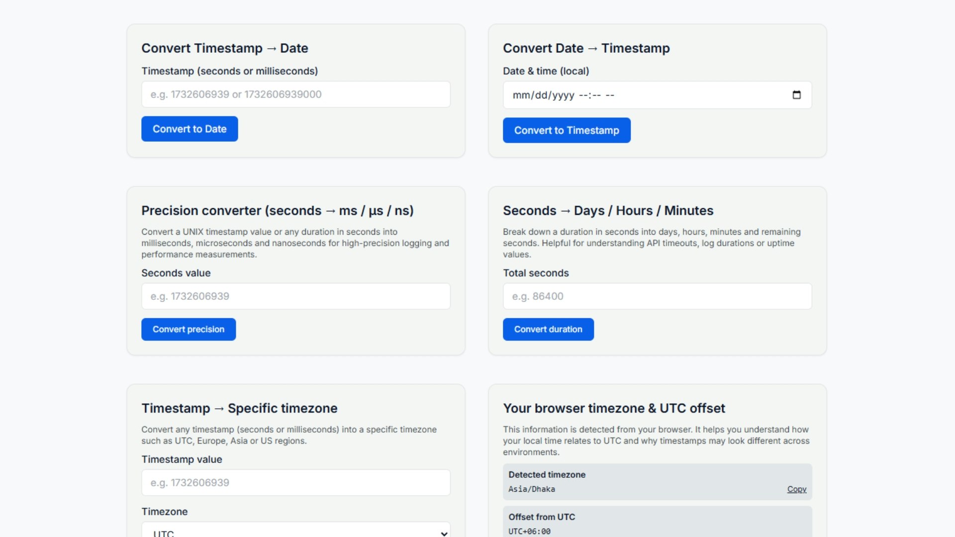 ToolDeskHub – 100+ Free Online Tools - Main product screenshot demonstrating key features and user interface