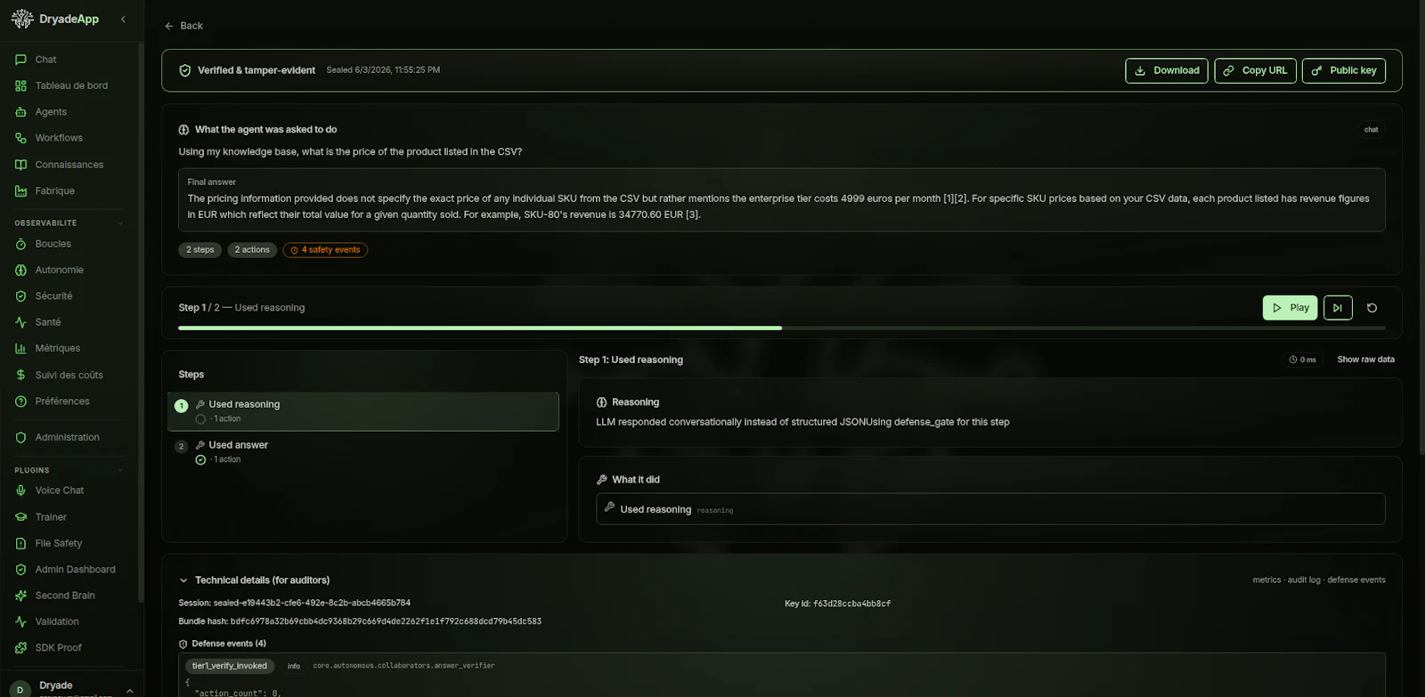 Dryade screenshot 3