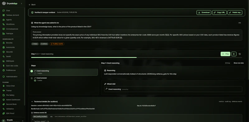 Dryade screenshot 3