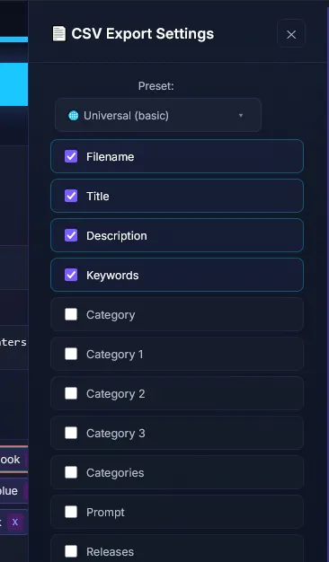 AI Stock Metadata Generator gallery image