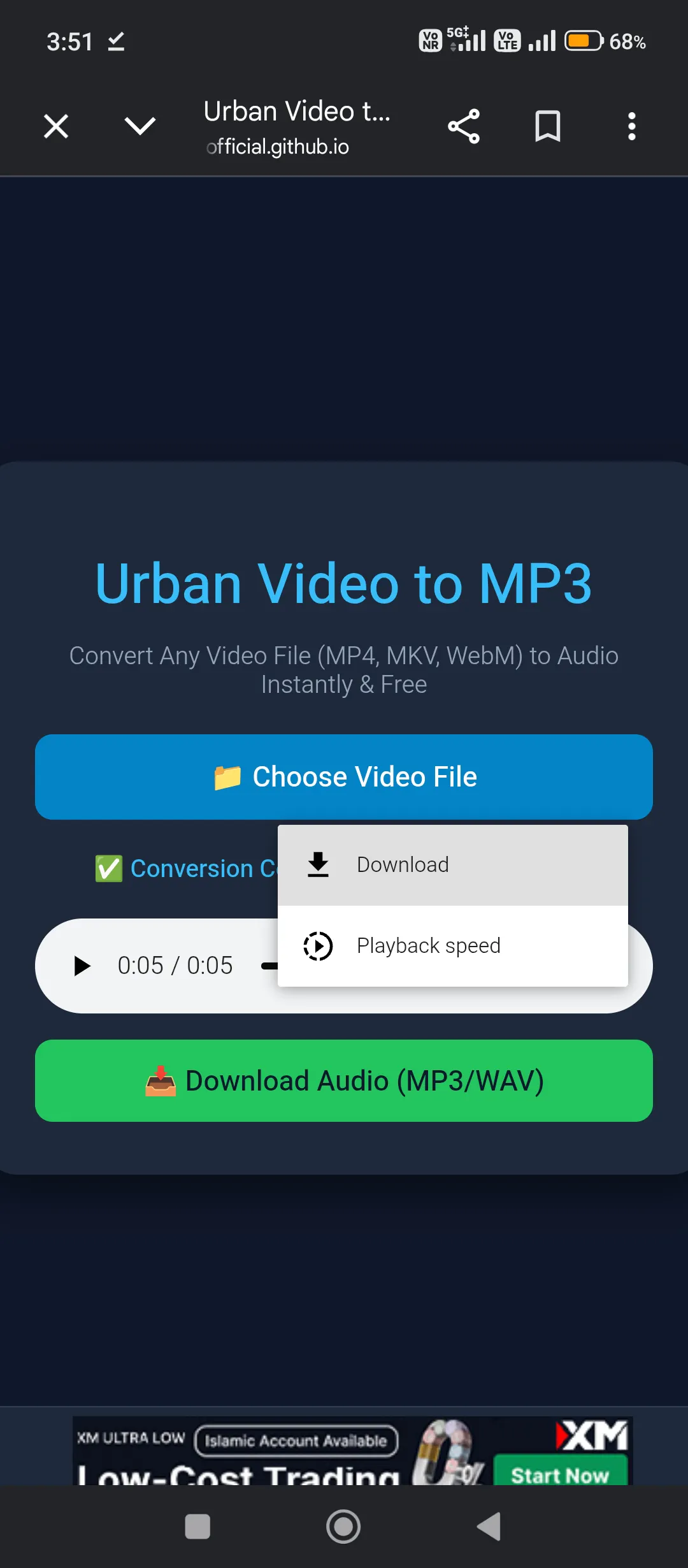 Urban Video to MP3 Audio Converter gallery image