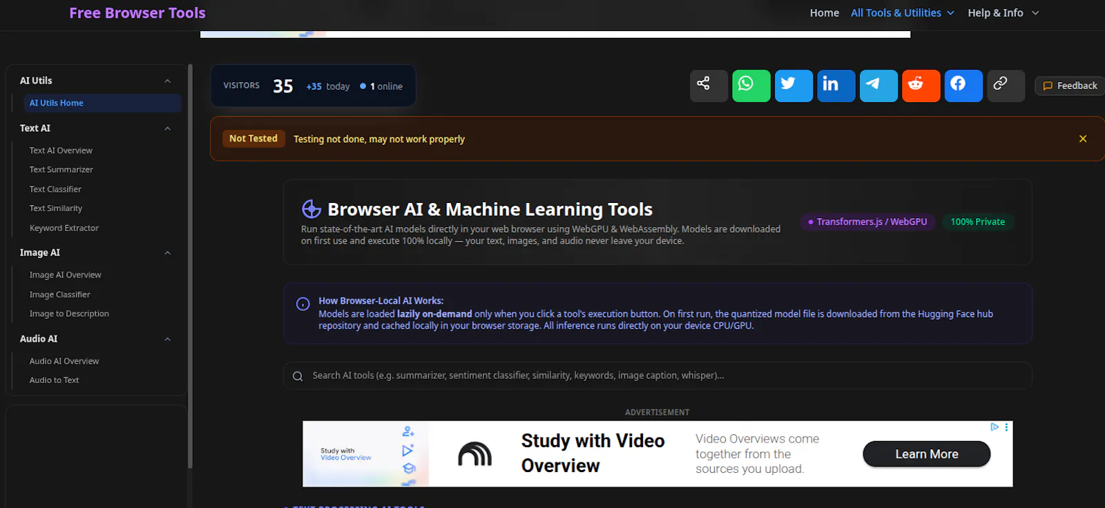 Free Browser Tools screenshot 6