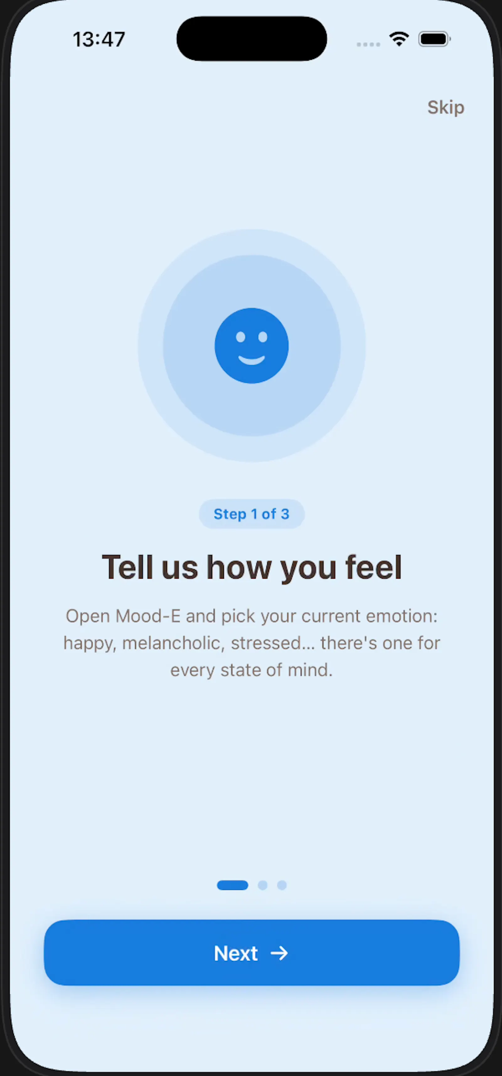 Mood-E screenshot 2