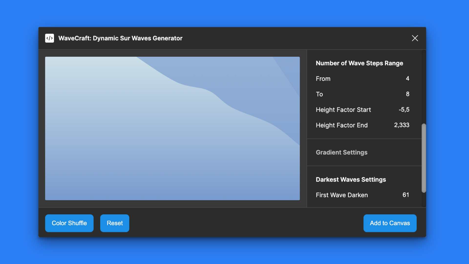 Mídia 4 de Wavecraft - Arte generativa figma plugin