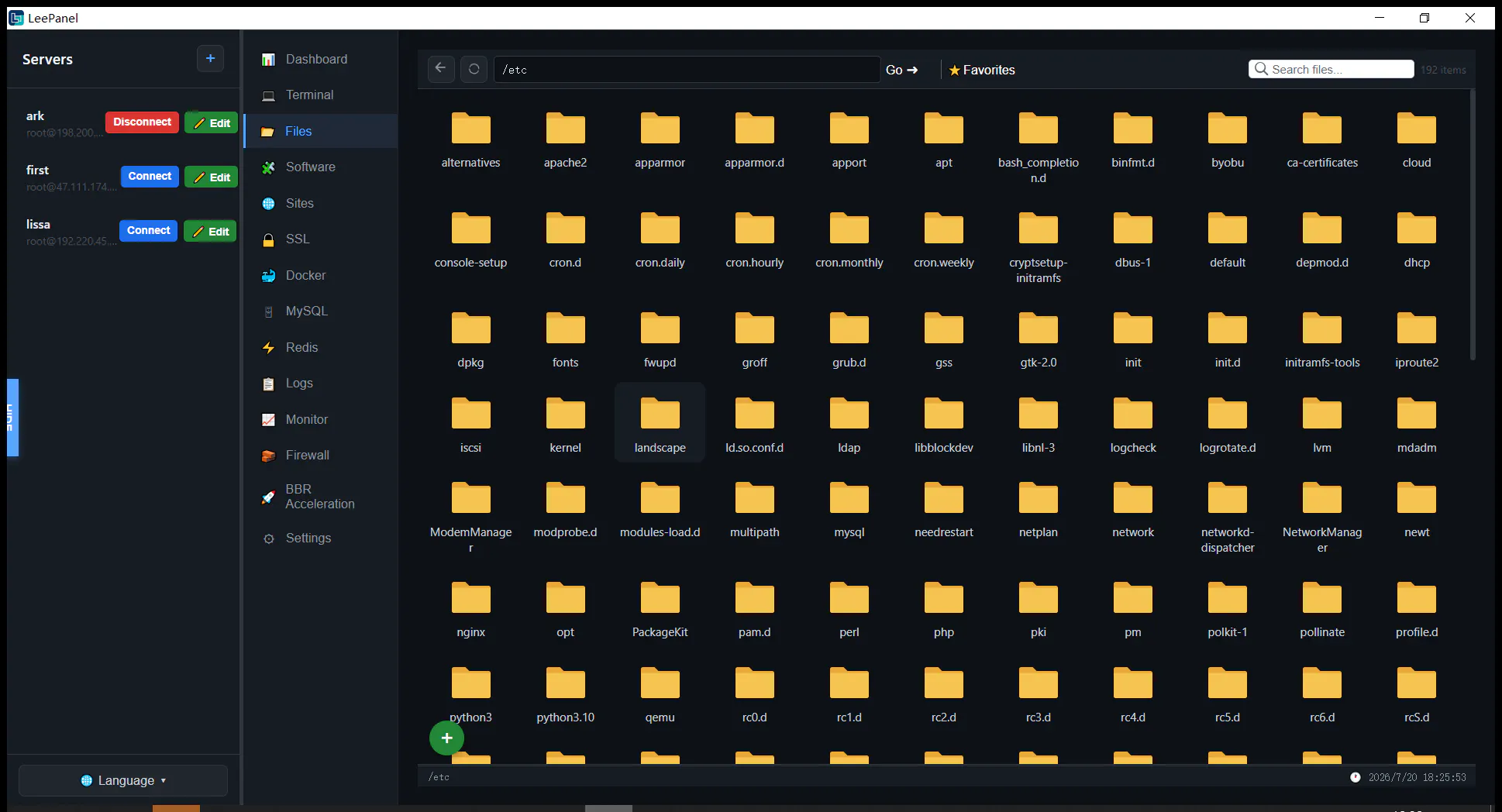 LeePanel screenshot