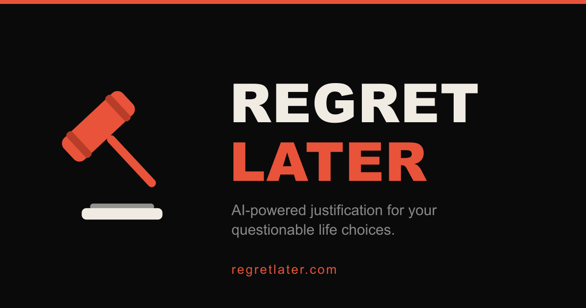 Regret Later gallery image