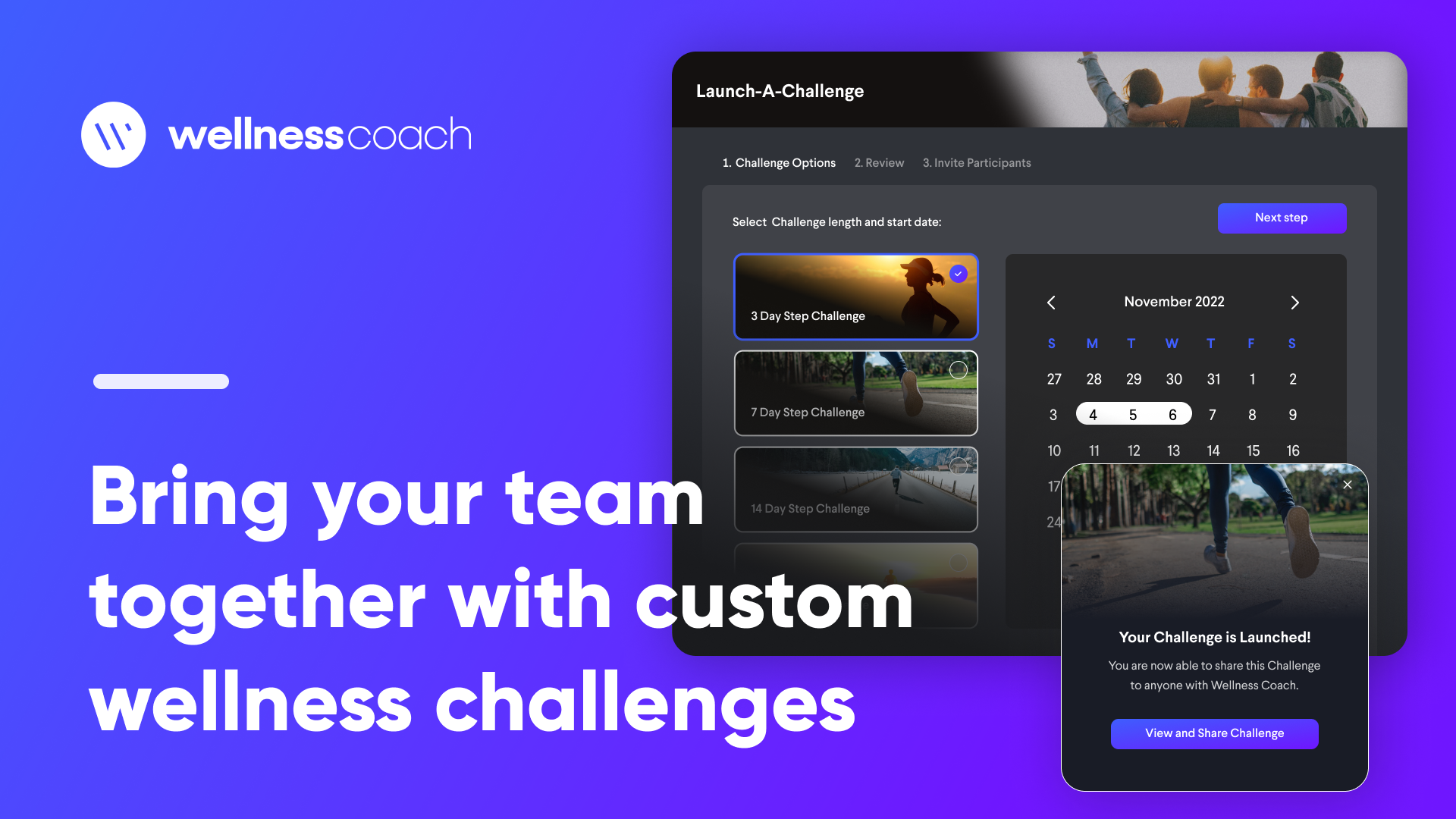 Wellness Coach Launch-A-Challenge gallery image