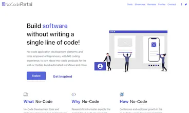 NoCode Portal gallery image
