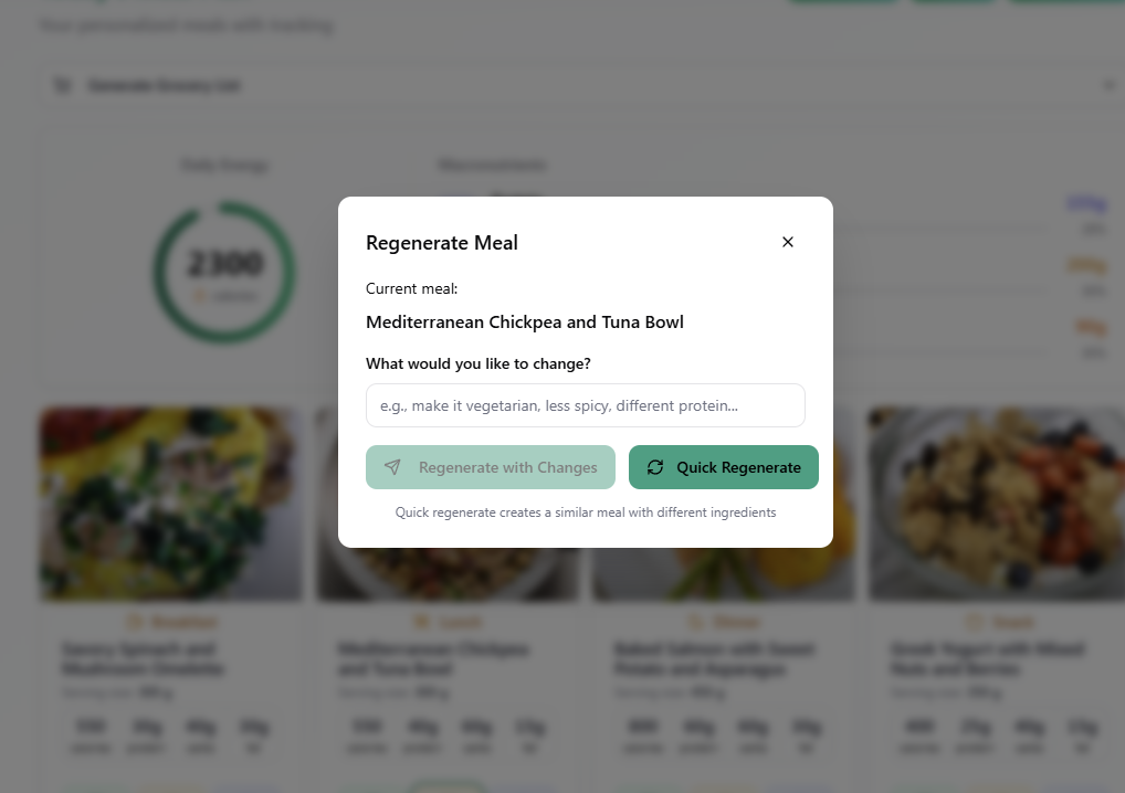 Meal Ark - AI Meal Planner & Calorie Counter media 6