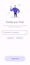 PostPerfect: GPT posts for social media gallery image