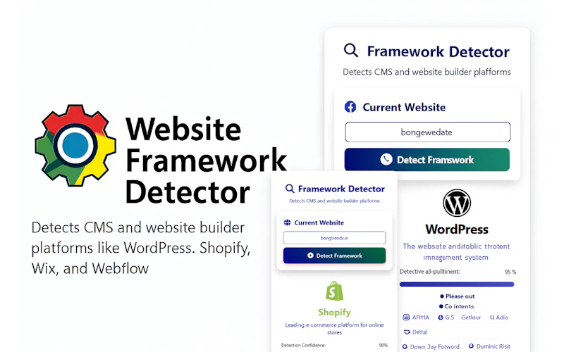 Website Framework Detector Extension screenshot 3