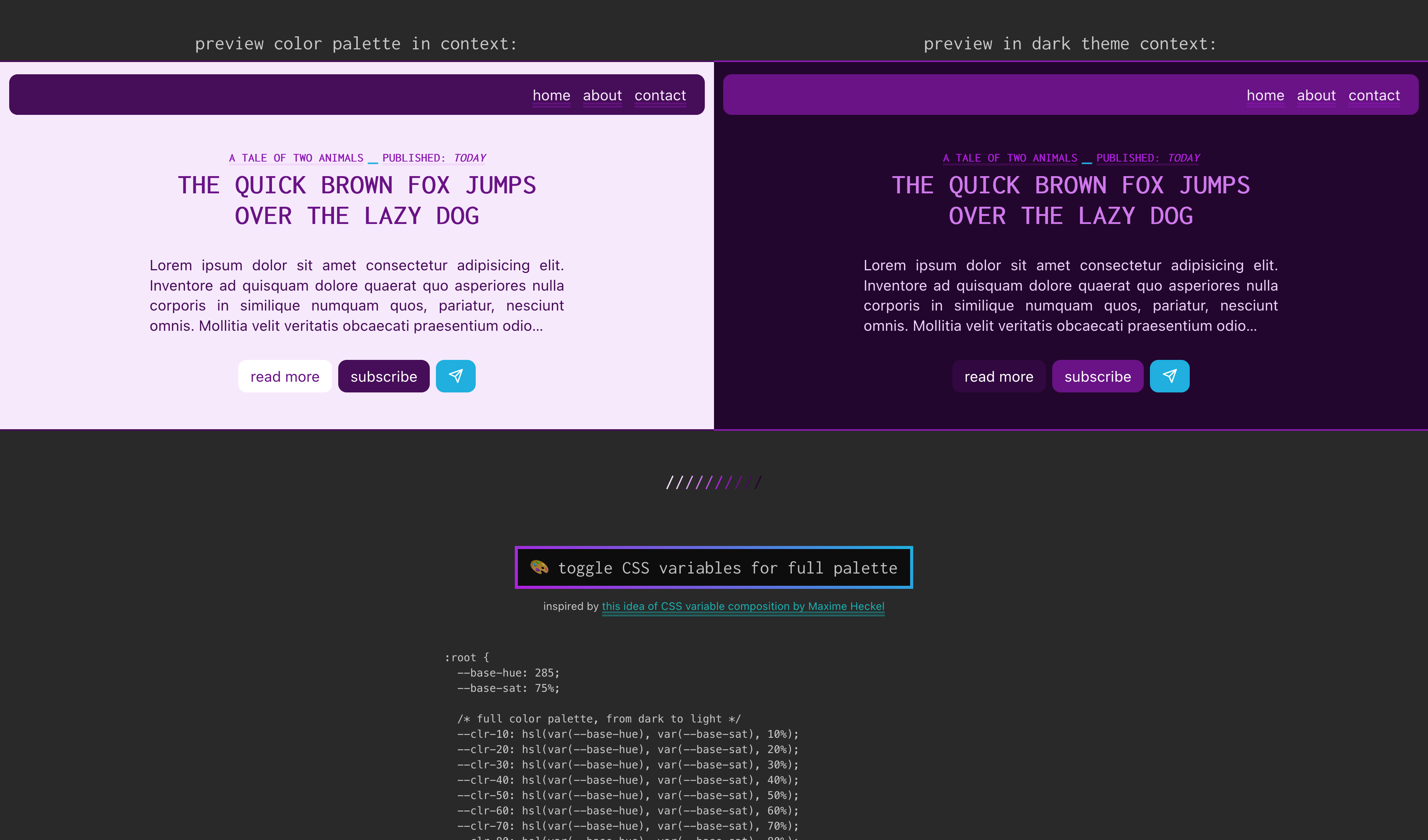 couleur.io gallery image