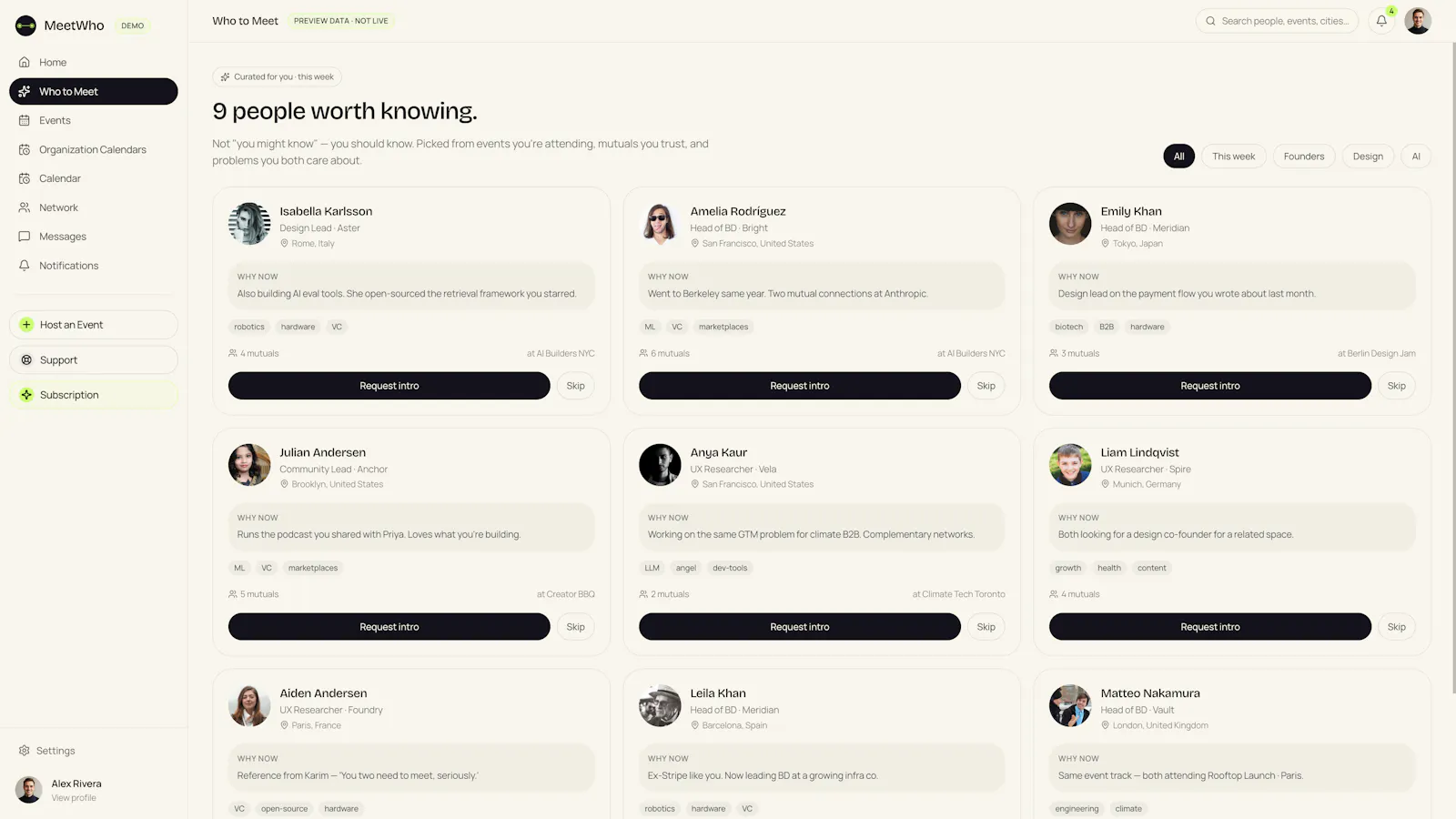 MeetWho screenshot 2