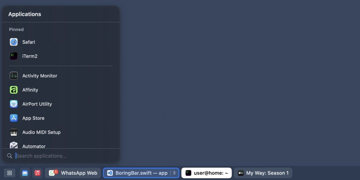 boringBar gallery image