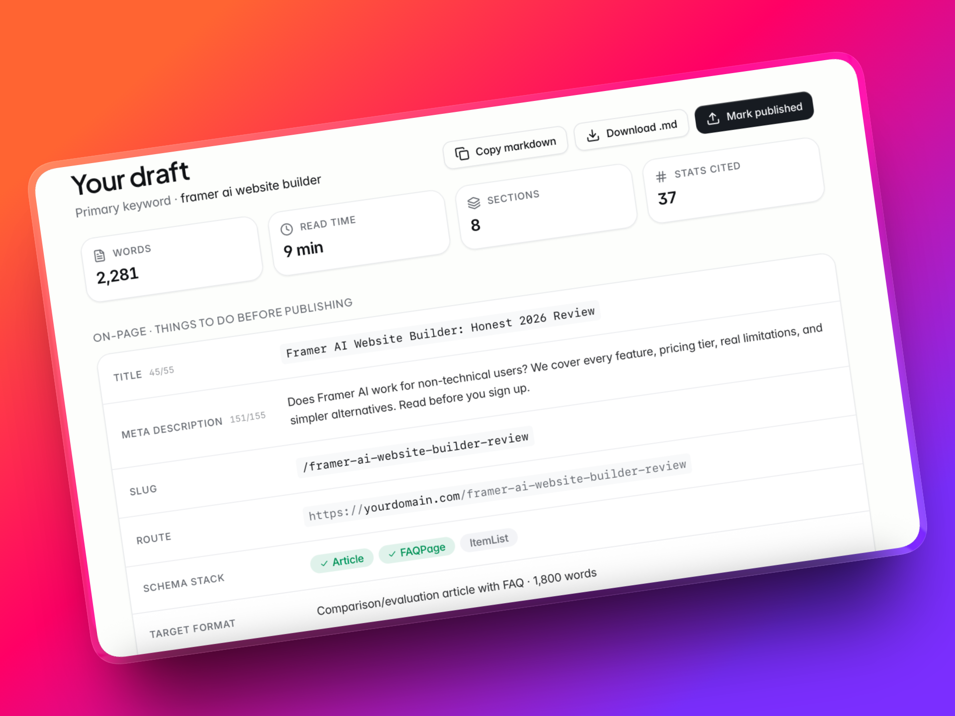 Instadraft gallery image