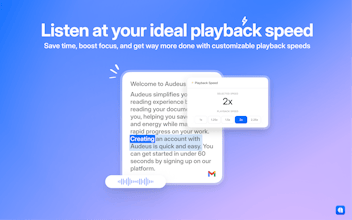 Audeus: PDF Audio Reader for Read Aloud gallery image