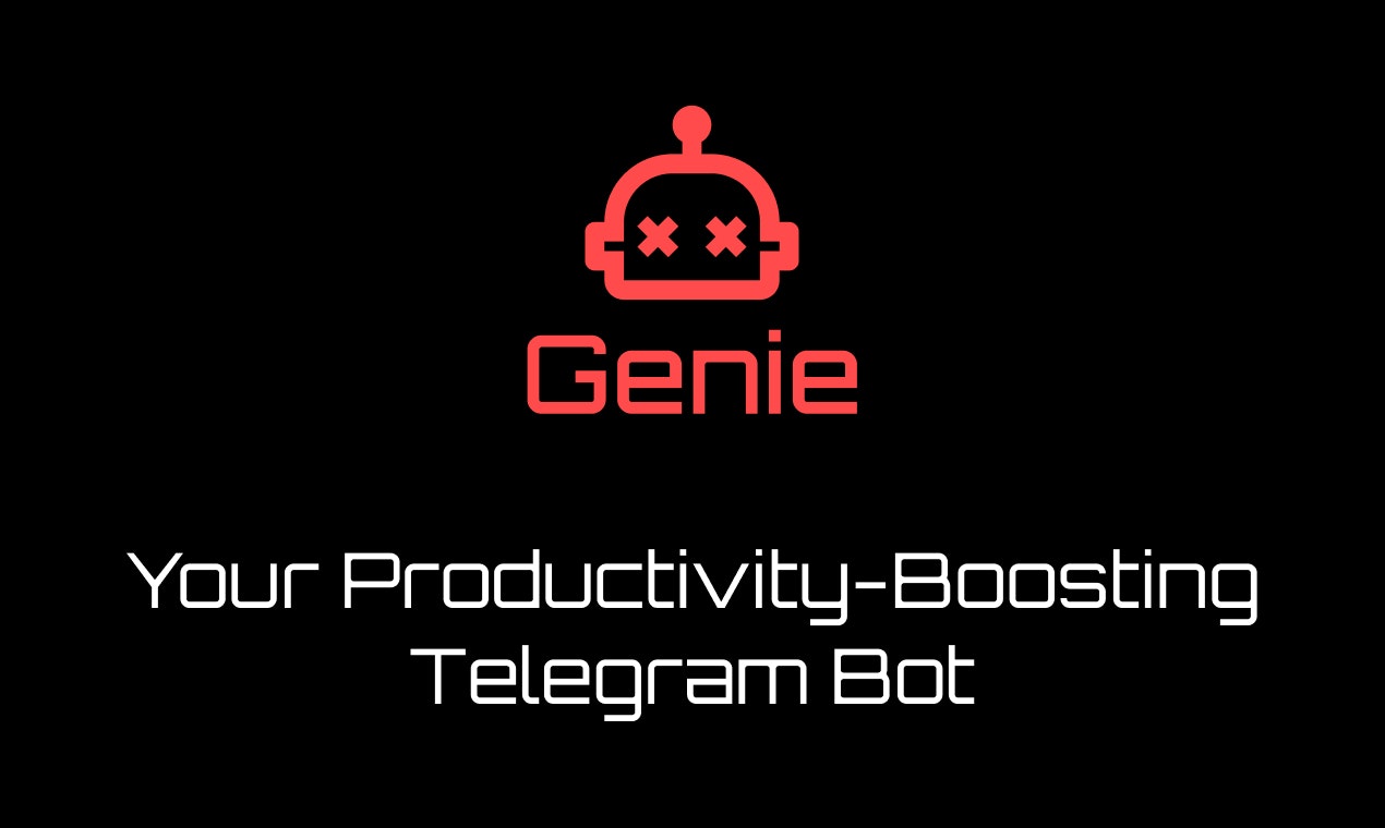 Media Genie: Chatgpt untuk Telegram - Memudahkan hidup anda dengan bot telegram berkuasa AI 🤖 2